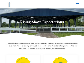 'titansteelstructures.com' screenshot