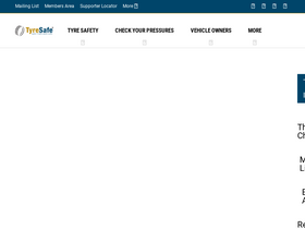 'tyresafe.org' screenshot