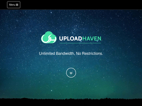 'uploadhaven.com' screenshot