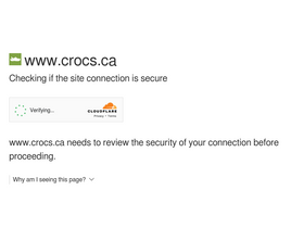 'crocs.ca' screenshot