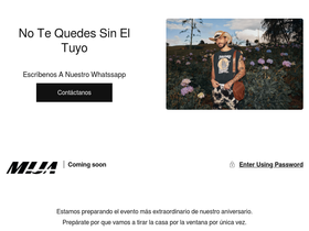 mijashop.com homepage screenshot