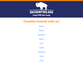'mccurtain.okcounties.org' screenshot