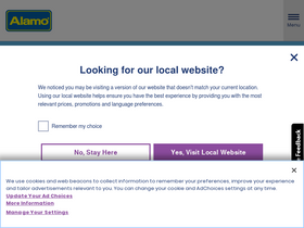 'alamo.co.uk' screenshot