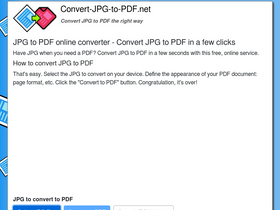 'convert-jpg-to-pdf.net' screenshot