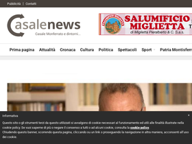 'casalenews.it' screenshot