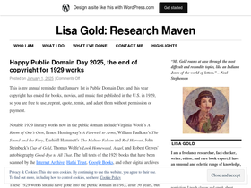 lisagoldresearch.wordpress.com