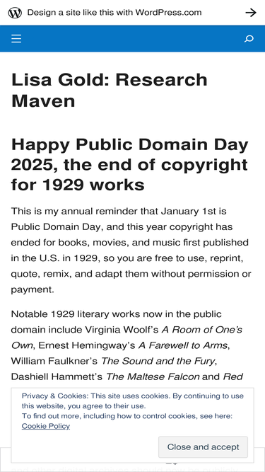 lisagoldresearch.wordpress.com