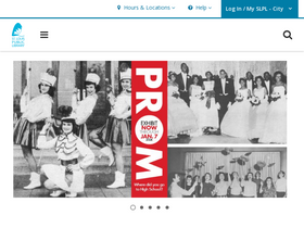 'slpl.org' screenshot