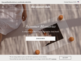 'theposterclub.com' screenshot