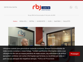 'rbj.com.br' screenshot