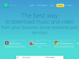 'skyload.io' screenshot