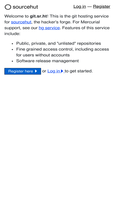 git.sr.ht