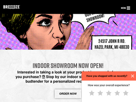 'breeze.us' screenshot