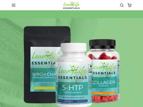 leanlifeessentials.com homepage screenshot