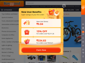 'banggood.in' screenshot