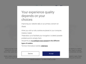 'okaidi.com' screenshot