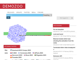 'demozoo.org' screenshot