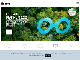 'iiyama.com' screenshot