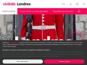 'londres.es' screenshot