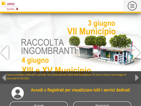 'amaroma.it' screenshot