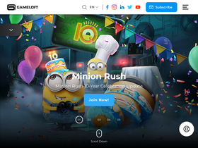 'gameloft.com' screenshot