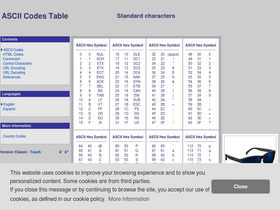 'ascii.cl' screenshot