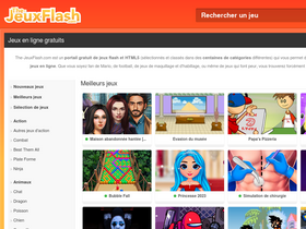 'the-jeuxflash.com' screenshot