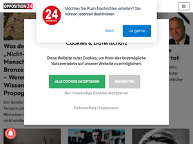 'opposition24.com' screenshot