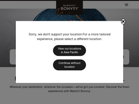 'marriottbonvoyasia.com' screenshot
