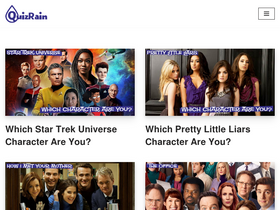 'quizrain.net' screenshot