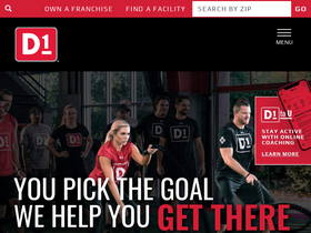 'd1training.com' screenshot