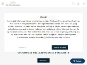 'thesilvermountain.nl' screenshot