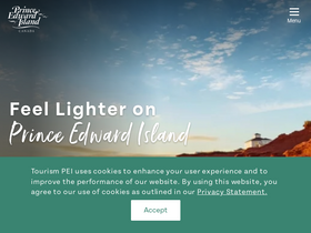 'tourismpei.com' screenshot