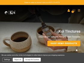 discoverkoi.com homepage screenshot