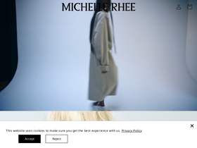 michellerhee.nyc homepage screenshot