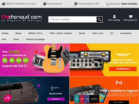 'michenaud.com' screenshot