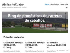 'almirantecuatro.com' screenshot