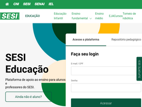 'sesieducacao.com.br' screenshot