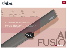 'sinbo.com.tr' screenshot