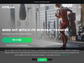 'fitplanapp.com' screenshot