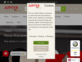 my-jupiter.de homepage screenshot