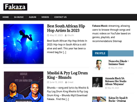 'fakazaduo.com' screenshot