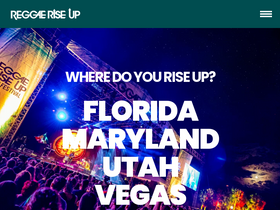 'reggaeriseup.com' screenshot