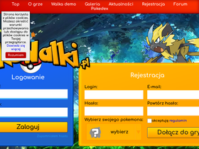 'pokewalki.pl' screenshot