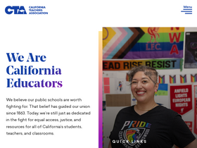 'cta.org' screenshot