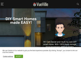 'vueville.com' screenshot