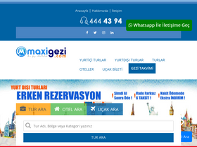 'maxigezi.com' screenshot