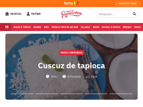 'receitinhas.com.br' screenshot