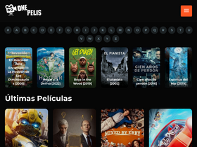 'onepelis.org' screenshot