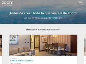 'zoominmobiliario.com' screenshot